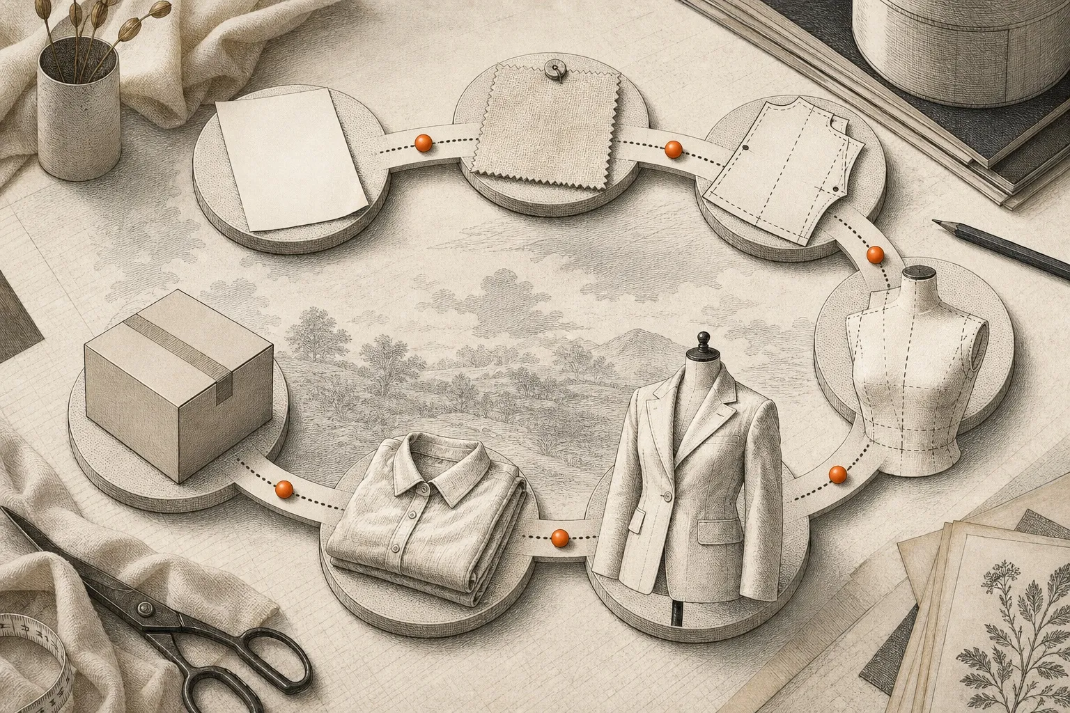 How to Build a Fashion Development Calendar Backward From Launch editorial cover