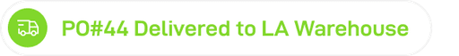 Linked purchase order and shipment activity