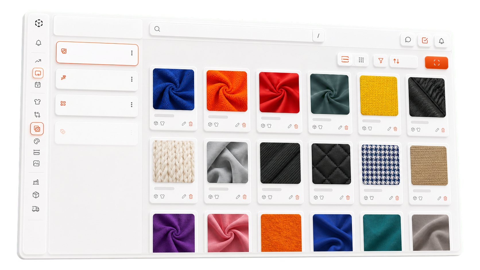 Lifecycle materials and component library
