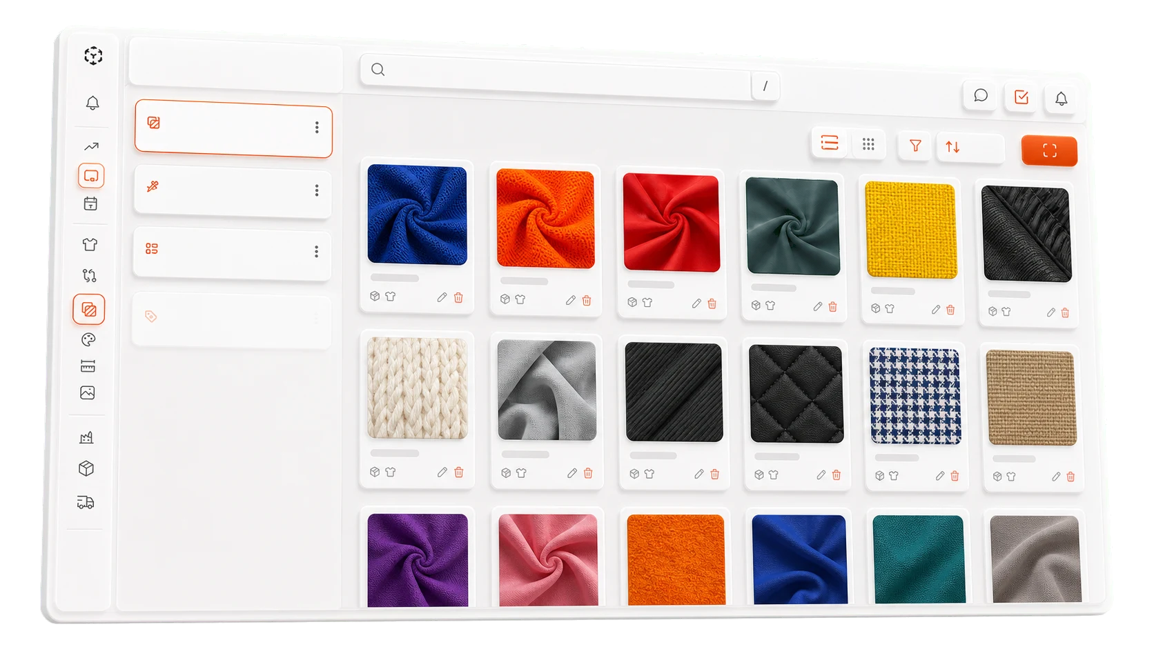 Lifecycle materials library with structured material data